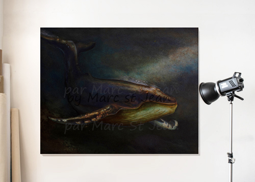 Tableau baleine