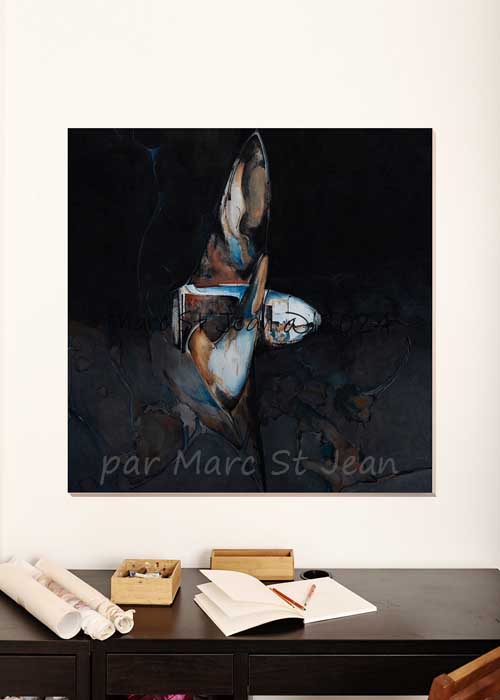 Peinture à l'huile Hélice