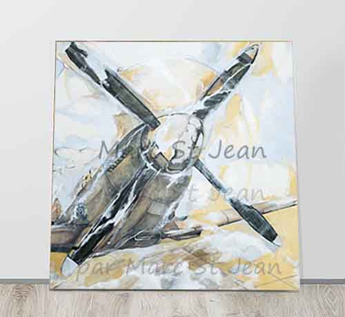 Tableau Spitfire en contexte